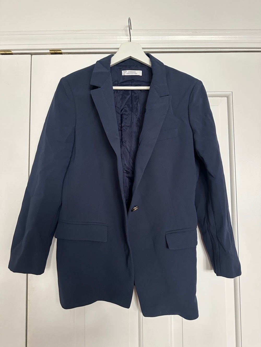 Versace Collection Navy Blazer